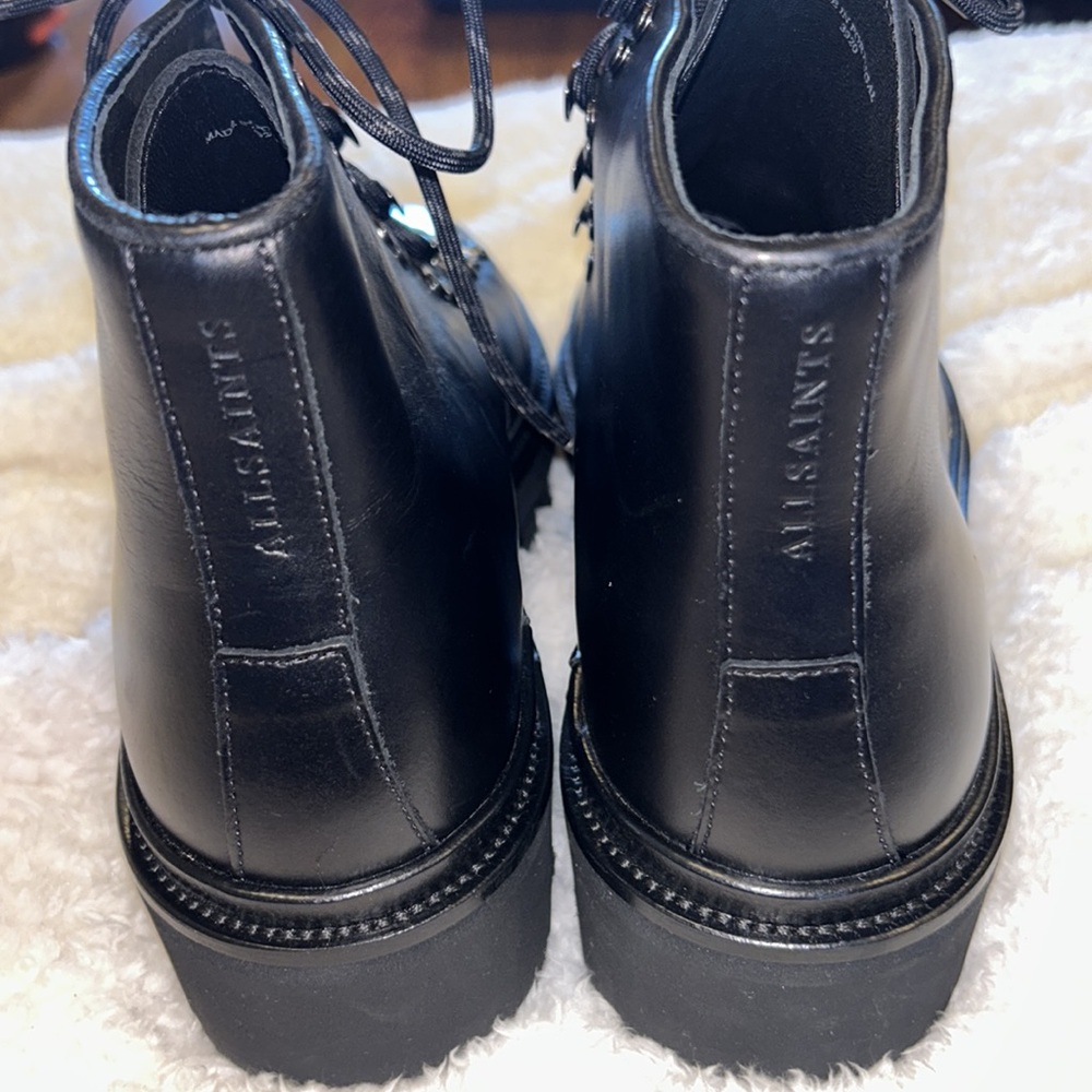NWOB All Saints Issac Boot In Black size 44 (US 11) - Picture 6 of 8